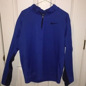 Blue nike sweatshirt